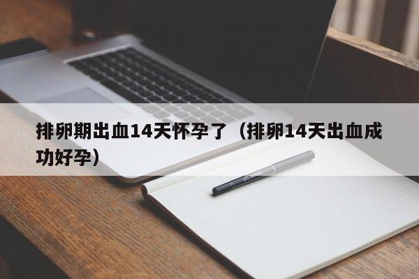 排卵期出血14天怀孕了（排卵14天出血成功好孕）-第1张图片-鲸幼网